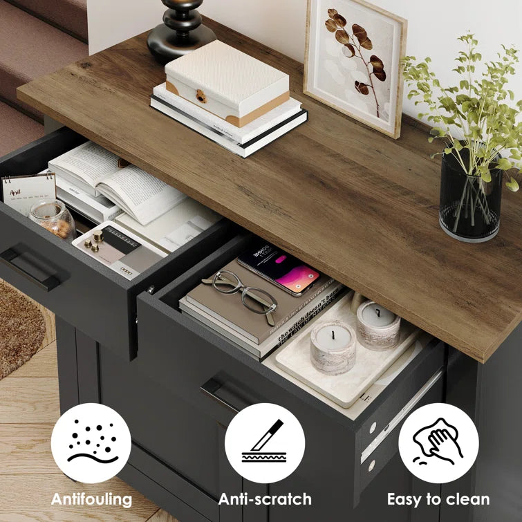 Ailynn - 2 Drawer- 2 Door Accent Cabinet